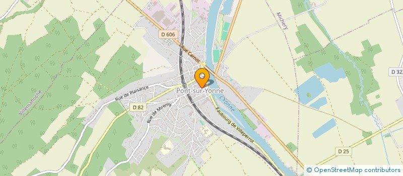 localisation de l'entreprise MADAME EMMA LEROY  PONT-SUR-YONNE