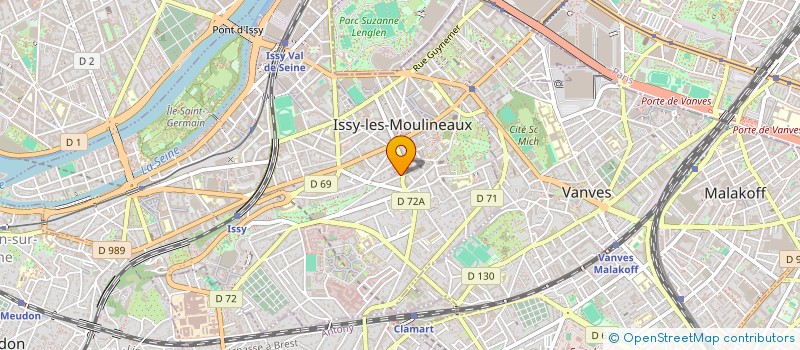 localisation de l'entreprise MADAME EMMA LESAUVAGE à ISSY-LES-MOULINEAUX