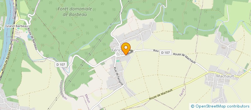 localisation de l'entreprise MADAME EMMA LESPADE  FERICY