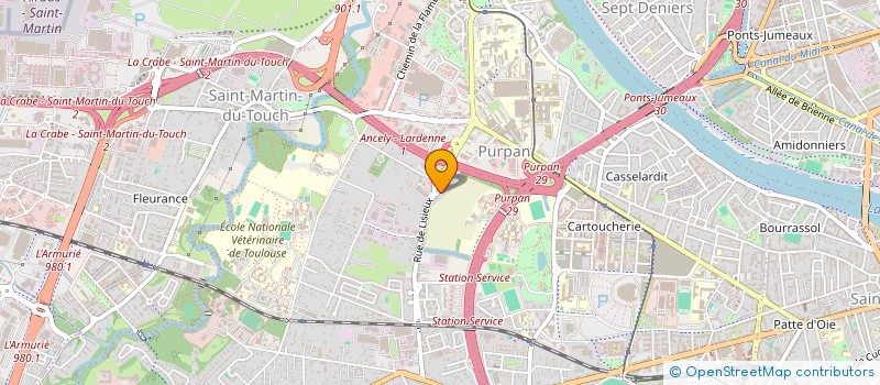 localisation de l'entreprise MADAME EMMA LETRON  TOULOUSE