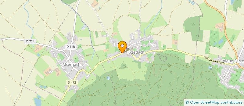 localisation de l'entreprise MADAME EMMA LICHTENBERGER  KSTLACH