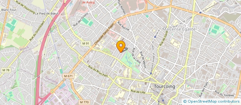 localisation de l'entreprise MADAME EMMA LOHRER  TOURCOING