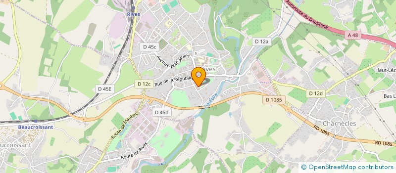 localisation de l'entreprise MADAME EMMA LOPES  RIVES