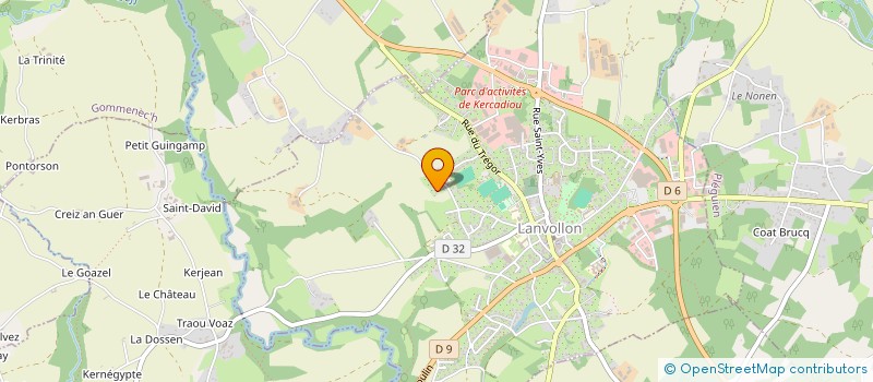 localisation de l'entreprise MADAME EMMA LOUVET  LANNEBERT