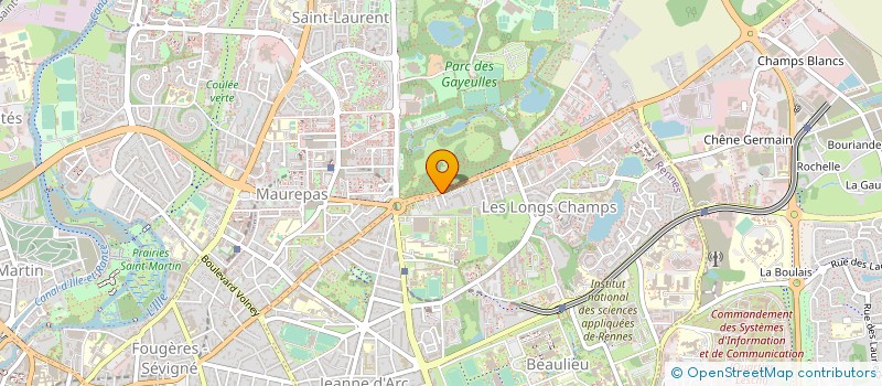 localisation de l'entreprise MADAME EMMA LOZACH  RENNES