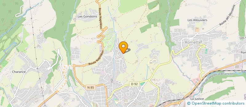 localisation de l'entreprise MADAME EMMA LUYTEN  GAP