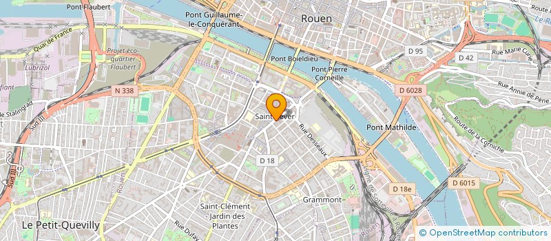 localisation de l'entreprise MADAME EMMA MAIGNAN  ROUEN