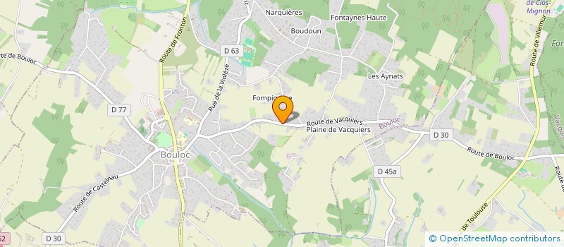 localisation de l'entreprise MADAME EMMA MALLET  BOULOC