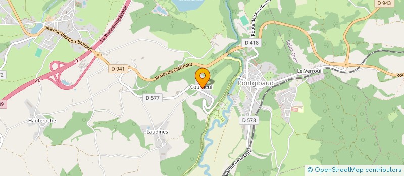 localisation de l'entreprise MADAME EMMA MANARANCHE  BROMONT-LAMOTHE