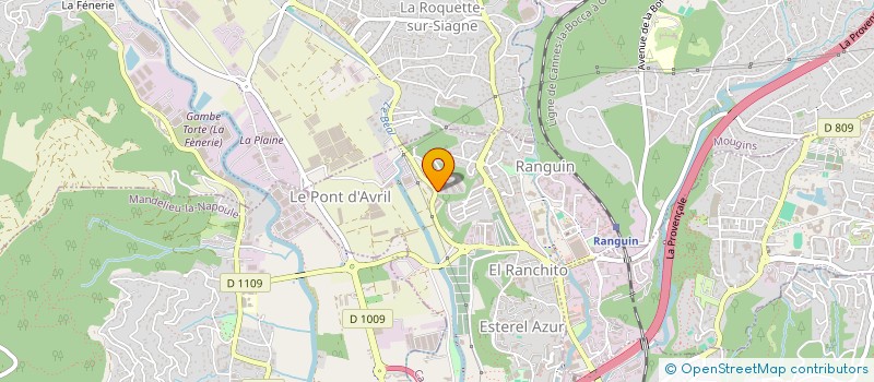 localisation de l'entreprise MADAME EMMA MARQUEZ  CANNES