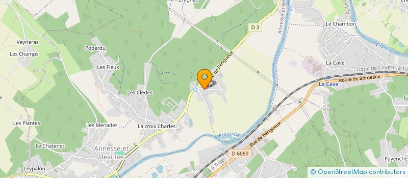 localisation de l'entreprise MADAME EMMA MARRONNEAU  ANNESSE-ET-BEAULIEU