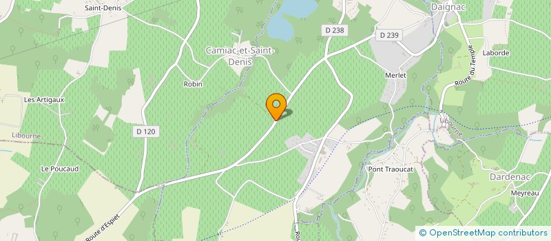 localisation de l'entreprise MADAME EMMA MARTIN  ESPIET