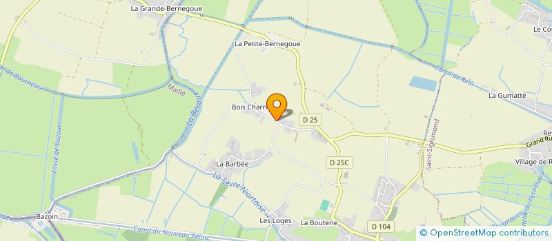 localisation de l'entreprise MADAME EMMA MARTIN  DAMVIX