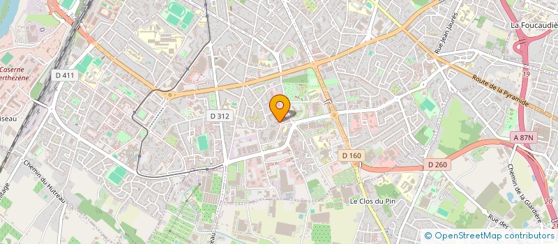 localisation de l'entreprise MADAME EMMA MARTIN  ANGERS