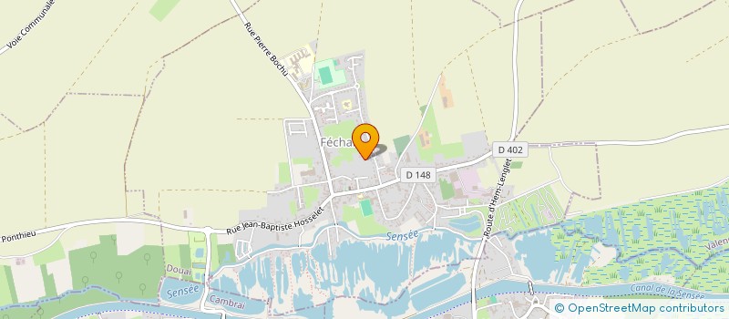 localisation de l'entreprise MADAME EMMA MARTINET  FECHAIN