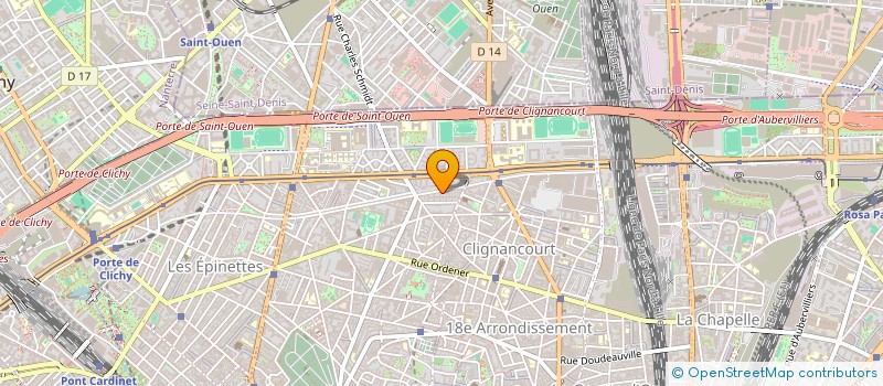 localisation de l'entreprise MADAME EMMA MASSON à PARIS