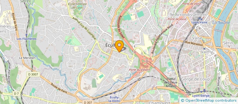 localisation de l'entreprise MADAME EMMA MATEO  ECULLY