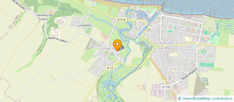 localisation de l'entreprise MADAME EMMA MATTINGLEY  GRAYE-SUR-MER