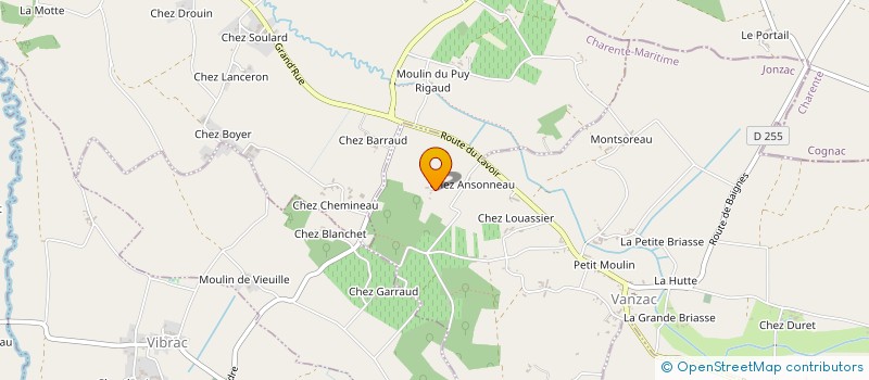 localisation de l'entreprise MADAME EMMA MCCLURE  VANZAC