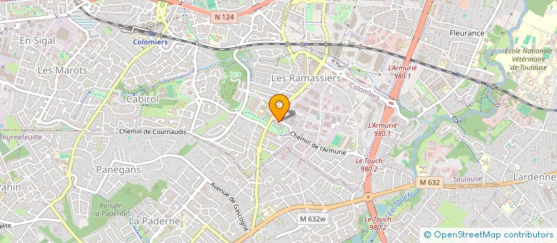 localisation de l'entreprise MADAME EMMA MCFARLAND à COLOMIERS