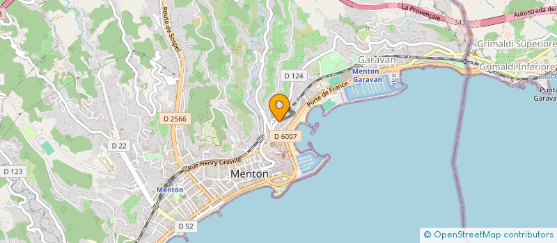 localisation de l'entreprise MADAME EMMA MECHIN à MENTON