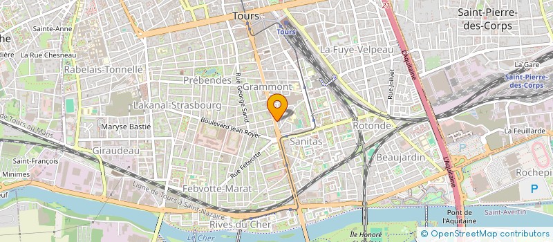 localisation de l'entreprise MADAME EMMA MELGAR  TOURS