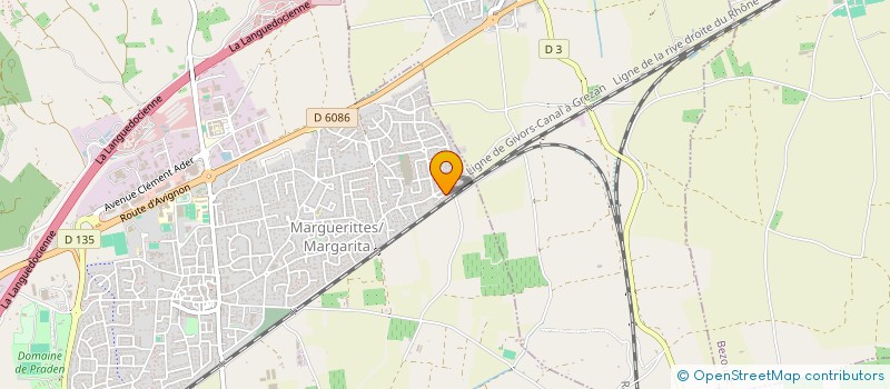 localisation de l'entreprise MADAME EMMA MENUET  MARGUERITTES