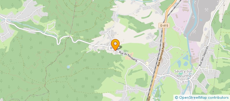 localisation de l'entreprise MADAME EMMA MICHOT  SAULCY-SUR-MEURTHE