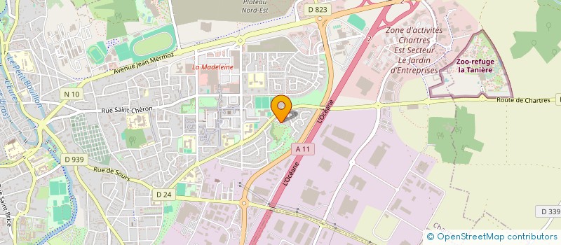 localisation de l'entreprise MADAME EMMA MILBURN  SAINT-SULPICE-LES-FEUILLES