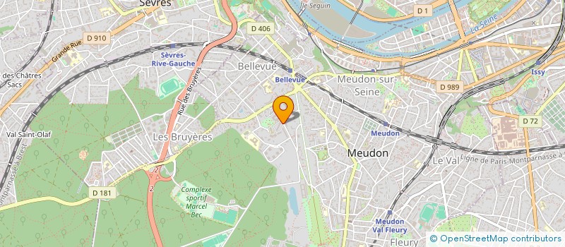 localisation de l'entreprise MADAME EMMA MONNOT  MEUDON