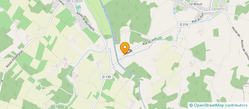 localisation de l'entreprise MADAME EMMA MORTON  CRAVANS