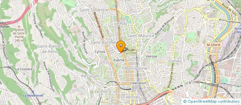 localisation de l'entreprise MADAME EMMA MOSCARDO  NICE
