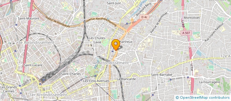 localisation de l'entreprise MADAME EMMA MOSCATELLO à MARSEILLE