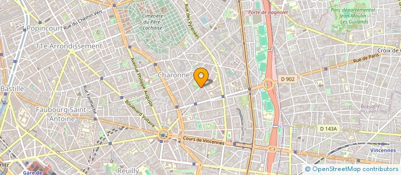 localisation de l'entreprise MADAME EMMA MUHIDINE  PARIS