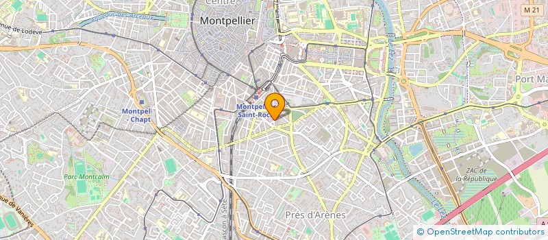 localisation de l'entreprise MADAME EMMA MYLONAS à MONTPELLIER