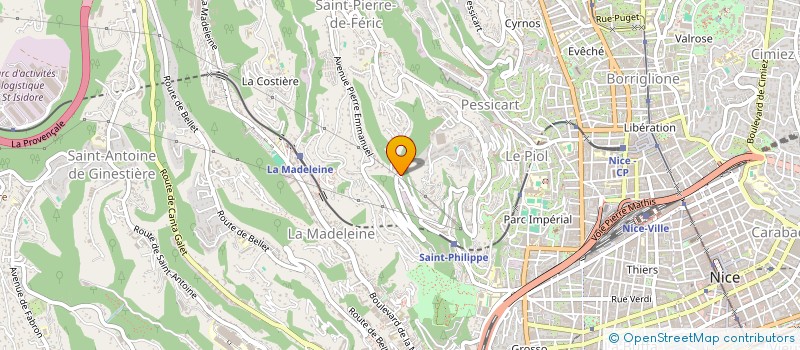 localisation de l'entreprise MADAME EMMA NEAME à NICE