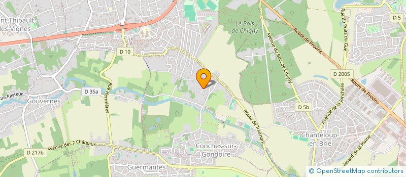 localisation de l'entreprise MADAME EMMA O'SHEA  CONCHES-SUR-GONDOIRE