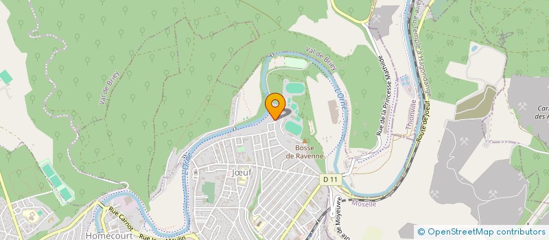 localisation de l'entreprise MADAME EMMA OBERT  JUF