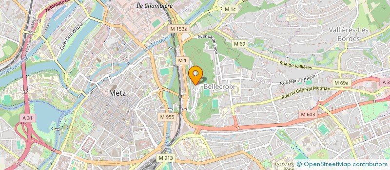 localisation de l'entreprise MADAME EMMA OGANIAN  METZ