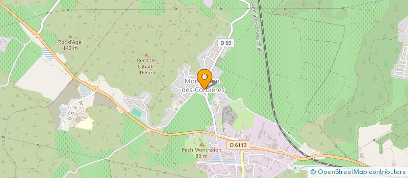 localisation de l'entreprise MADAME EMMA ORENGA  MONTREDON-DES-CORBIERES