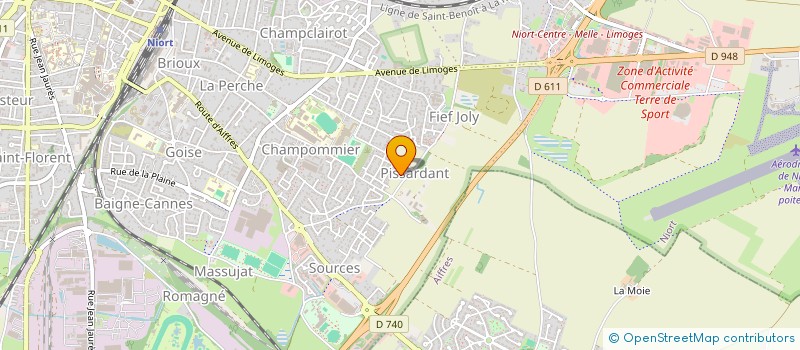 localisation de l'entreprise MADAME EMMA ORMILLIEN  NIORT