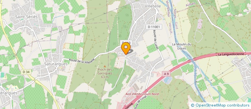 localisation de l'entreprise MADAME EMMA PAGES  VILLETELLE