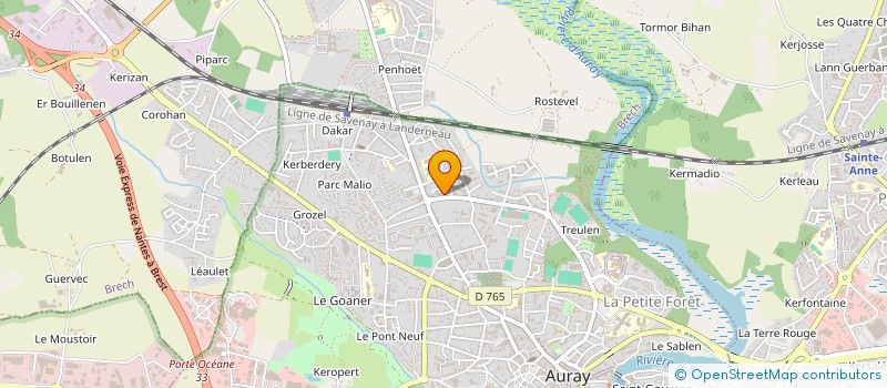 localisation de l'entreprise MADAME EMMA PAILLARD  BRECH