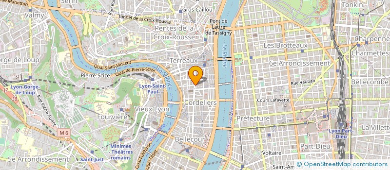 localisation de l'entreprise MADAME EMMA PARDON à LYON 1ER