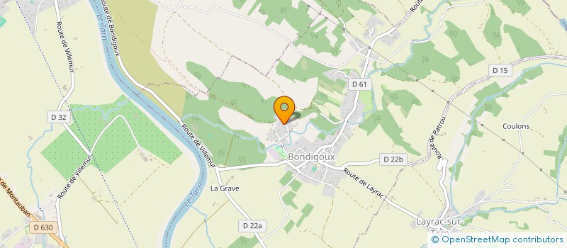 localisation de l'entreprise MADAME EMMA PAREDES à BONDIGOUX