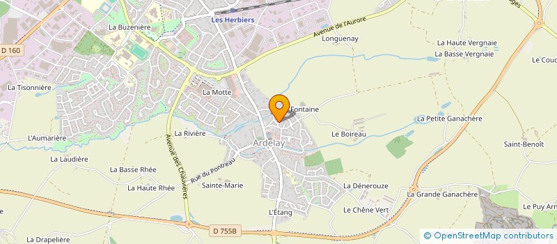 localisation de l'entreprise MADAME EMMA PARIS à LES HERBIERS