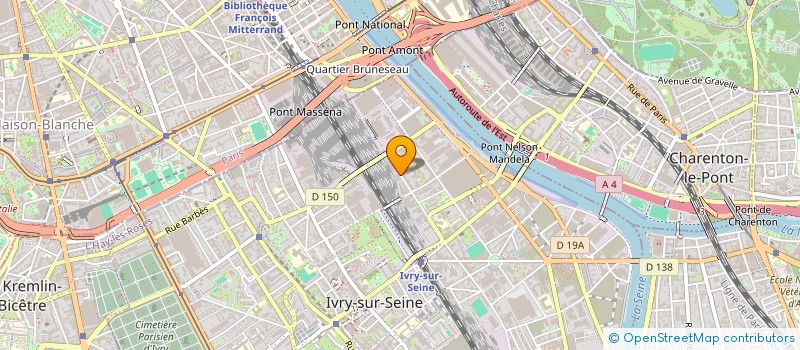 localisation de l'entreprise MADAME EMMA PASSERA à IVRY-SUR-SEINE