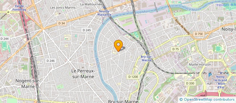 localisation de l'entreprise MADAME EMMA PEREIRA CAMPOS à BRY-SUR-MARNE
