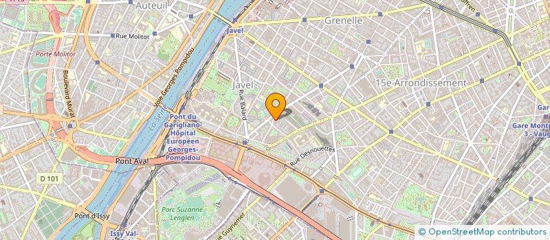 localisation de l'entreprise MADAME EMMA PERROUD - GALLEE  PARIS