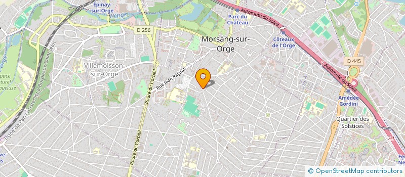 localisation de l'entreprise MADAME EMMA PERSICHINI  MORSANG-SUR-ORGE
